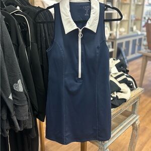 Z Supply Navy Dress with White Collar